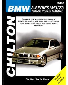 BMW 3er E36 (89-98) incl. M3 Z3 Repair Manual Chilton Reparaturanleitung