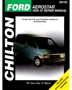 Ford Aerostar (86-97) Repair Manual Chilton Reparaturanleitung