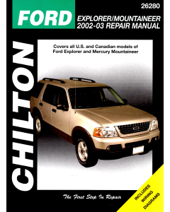 Ford Explorer Mountaineer (02-03) Repair Manual Chilton Reparaturanleitung