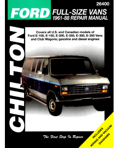 Ford Vans (61-88) Repair Manual Chilton Reparaturanleitung