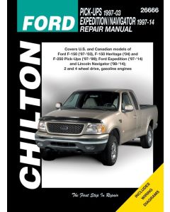 Ford Pick-Ups F150 / F250 / Expedition / Lincoln Navigator (97-17) Repair Manual Chilton