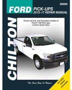 Ford F-150 (2015-2017) Repair Manual Chilton Reparaturanleitung