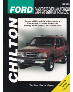 Ford Ranger  Explorer Mountaineer (91-99) Repair Manual Chilton Reparaturanleitungen
