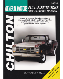 Chevrolet Pick-Ups Repair Manual Chilton Reparaturanleitungen