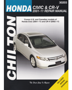 Honda CR-V Civic (01-04) Repair Manual Chilton Reparaturanleitungen