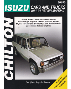 Isuzu Cars and Trucks (81-91) Repair Manual Chilton Reparaturanleitungen