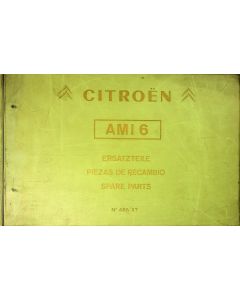 Citroen Ami 6 (1961-1969) Ersatzteilkatalog