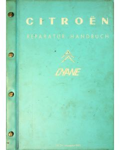 Citroen Dyane 4 AY (1967-1968) Reparturhandbuch