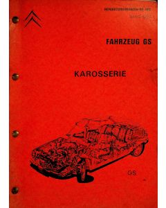 Citroen GS (1970-1974) Karosserie Handbuch