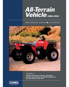 All-Terrain Vehicles (88-92) Maintenance Manual Clymer