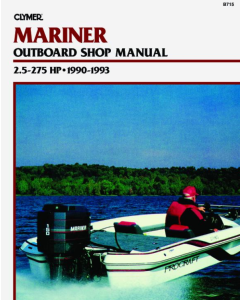 Mariner 2.5  275 HP Outboards (90-93) Repair Manual Clymer Werkstatthandbuch