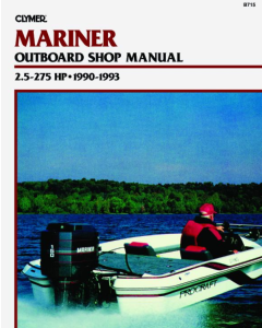 Mariner 2.5  275 HP Outboards (90-93) Repair Manual Clymer Werkstatthandbuch