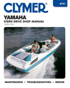 Yamaha Stern Drives (89-91) Repair Manual Clymer Werkstatthandbuch