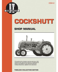 Cockshutt 20/30/40/50/CO/OP/E2/E3/E4/E5/Ganble's Farm Crest Repair Manual Clymer