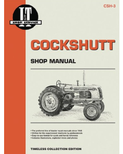 Cockshutt 35 und 40D4 Repair Manual Clymer Wartungsanleitung