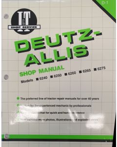Deutz-Allis 6240, 6250, 6260, 6265, 6275 Repair Manual Clymer