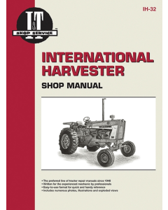 Harvester 706-21206, 756-21456 Repair Manual Clymer