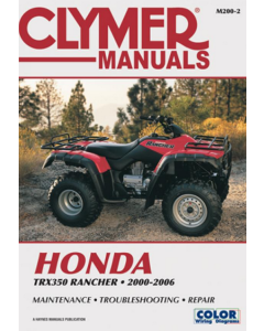 Honda TRX 350 Rancher (00-06) Repair Manual Clymer Reparaturanleitung