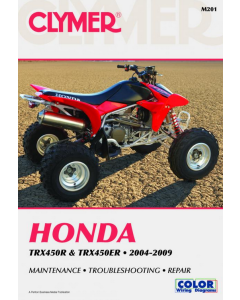 Honda TRX450R TRX450ER (04-09) Repair Manual Clymer Reparaturanleitung