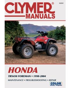 Honda TRX450 Foreman (98-04) Repair Manual Clymer