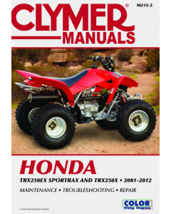 Honda TRX250X TRX250EX Sportrax (01-12) Repair Manual Clymer
