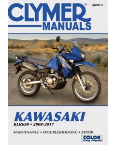 Kawasaki KLR650 (08-12) Repair Manual Clymer Reparaturanleitung