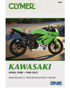 Kawasaki Ninja 250R (88-12) Repair Manual Clymer Reparaturanleitung