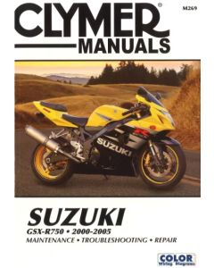 Suzuki GSX-R750 (2000-2005) Repair Manual Clymer Reparaturanleitung