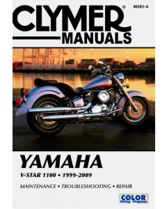 Yamaha V-Star 1100 (99 -09) Repair Manual Clymer Reparaturanleitung