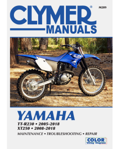Yamaha XT250 (08-18) Repair Manual Clymer Reparaturanleitung