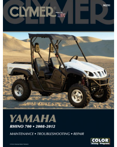 Yamaha Rhino 700 (08-12) Repair Manual Clymer Reparaturanleitung