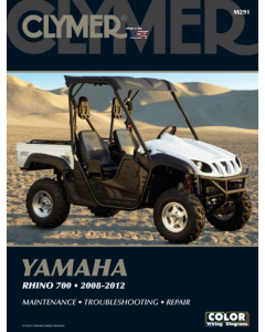 Yamaha Rhino 700 (08-12) Repair Manual Clymer Reparaturanleitung