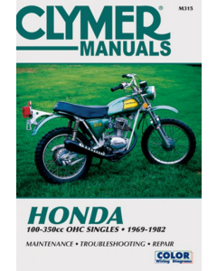Honda CB XL CL TL 100-350 ccm (69-82) Repair Manual Clymer Reparaturanleitung