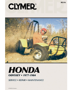 Honda Odyssey FL250 (77-84) Repair Manual Clymer Reparaturanleitung