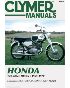Honda 2-Zyl.125-200 ccm (65-78) Repair Manual Clymer Reparaturanleitung