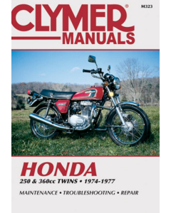 Honda 250cc 360cc Twins (74-77) Repair Manual Clymer Reparaturanleitung