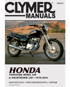 Honda Twinstar Rebel & Nighthawk 250 (78-03) Repair Manual Clymer 