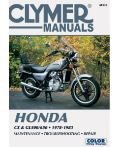 Honda CX & GL500/650 Twins (78-83) Repair Manual Clymer Reparaturanleitung