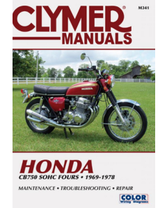 Honda CB750 SOHC Fours (69-78) Repair Manual Clymer Reparaturanleitung