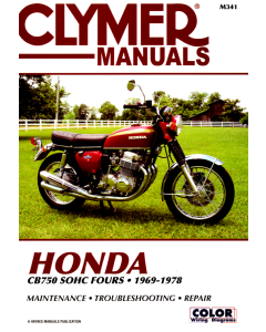Honda CB750 SOHC Fours (1969-1978) Repair Manual Clymer Reparaturanleitung