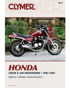 Honda CB550 & 650 Nighthawk (83-85) Repair Manual Clymer 