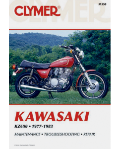 Kawasaki KZ650 (77-83) Repair Manual Clymer Reparaturanleitung