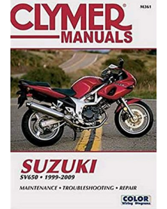 Suzuki SV650 (99-02) Repair Manual Clymer Reparaturanleitung