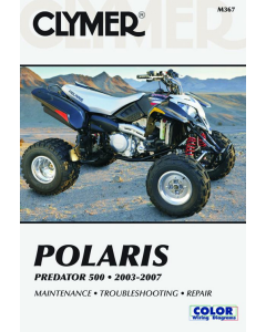 Polaris Predator Predator 500 ATV (03-07) Clymer Repair Manual