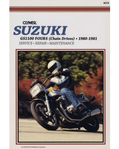Suzuki GS & GSX1100 (80-81) Repair Manual Clymer Reparaturanleitung