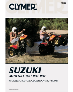 Suzuki ALT LT125 and 185 (83-87) Repair Manual Clymer Reparaturanleitung