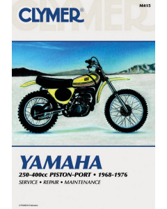 Yamaha 250-400 Piston-Port (68-76) Repair Manual Clymer Reparaturanleitung