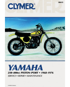 Yamaha 250-400 Piston-Port (68-76) Repair Manual Clymer Reparaturanleitung