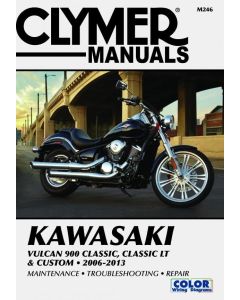 Kawasaki Vulcan 900 Classic, Classic LT, Custom (06-13) Reparaturanleitung