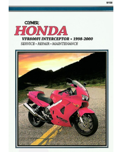 Honda VFR800FI Interceptor (98-00) Repair Manual Clymer Reparaturanleitung